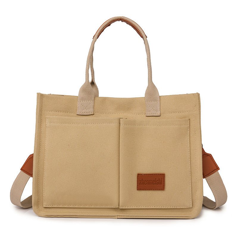 Tote Shoulder Bags - Women's Mommy Bag Large Capacity Messenger Multi Pocket Crossbody Chic Reusable Hand Bag