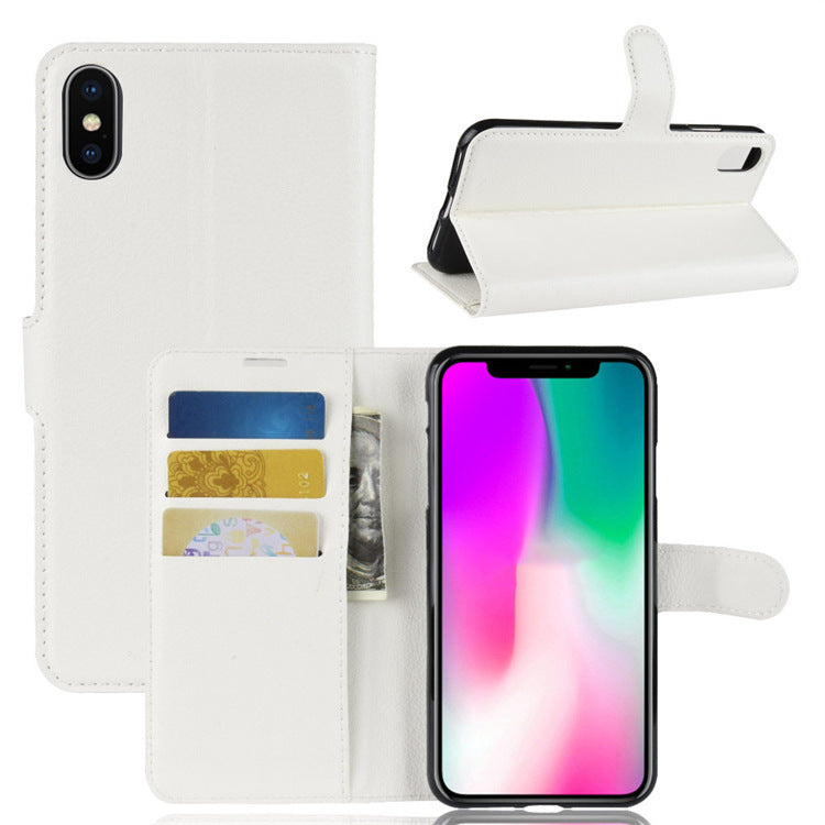 Litchi Pattern Leather Phone Case